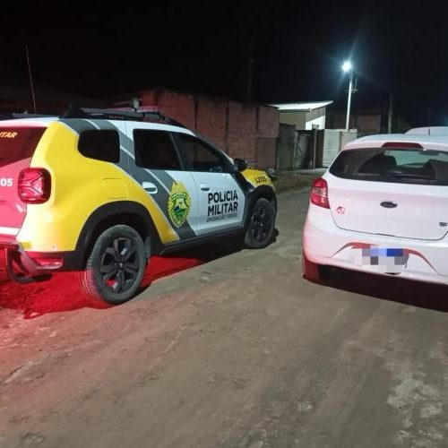 Polícia Militar recupera veículo furtado em menos de uma hora&nbsp;no PR