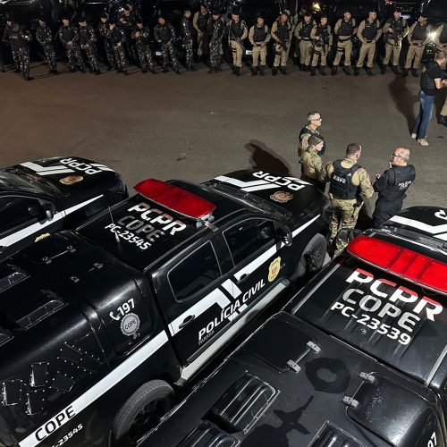 Paraná derruba número de homicídios em 30,4% e roubos também caem 18,6% em 2025