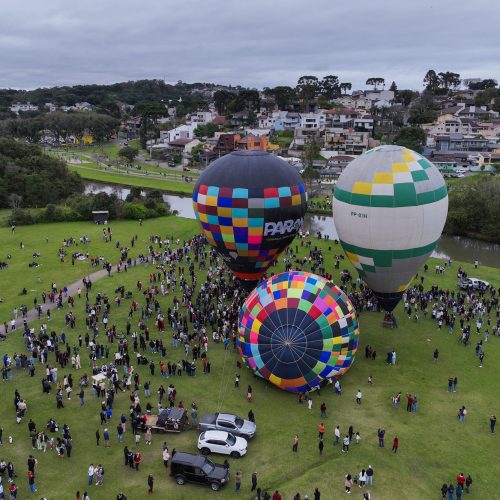 Festival da Primavera em Castro terá segunda maior Copa de Balonismo do Brasil
