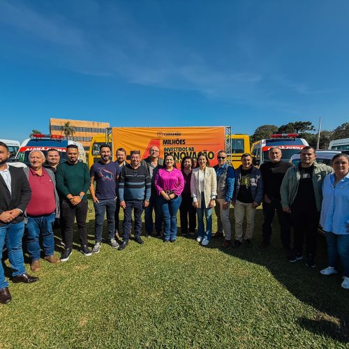 Carambeí renova frota com investimento que ultrapassa R$ 4 milhões