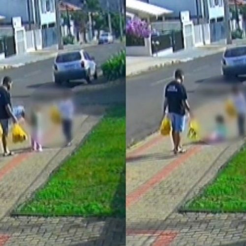 Pai que chutou filha de três anos é preso no Paraná