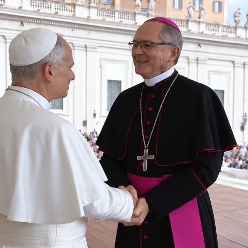 Região ganha destaque no Vaticano com participação de Dom Bruno em encontro com o Papa Leão XIV
