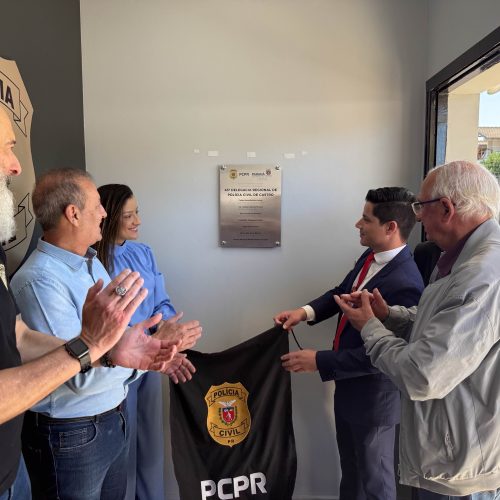 Polícia Civil inaugura nova sede da 43ª Delegacia em Castro