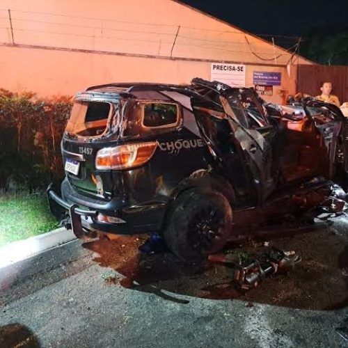 Policial militar morre em acidente durante perseguição no PR