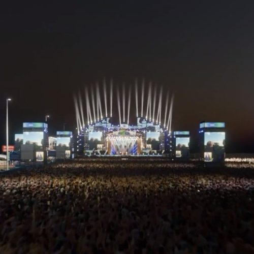 Maiores e com mais tecnologia: montagem dos palcos do Verão Maior começa nesta semana