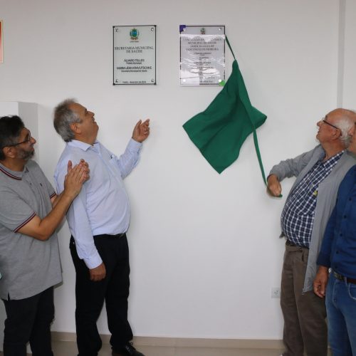 Nova sede da Secretaria Municipal de Saúde é entregue em Castro