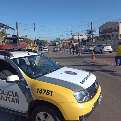 Blitz Educativa do Maio Amarelo é realizada em Carambeí