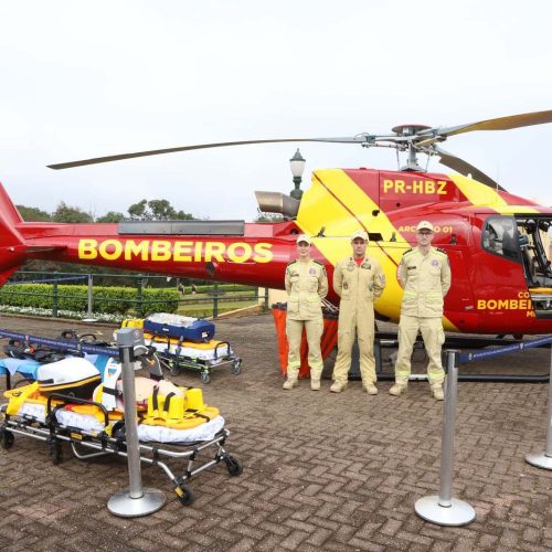 Helibalde e massageador cardíaco: novo helicóptero dos Bombeiros acelera atendimentos