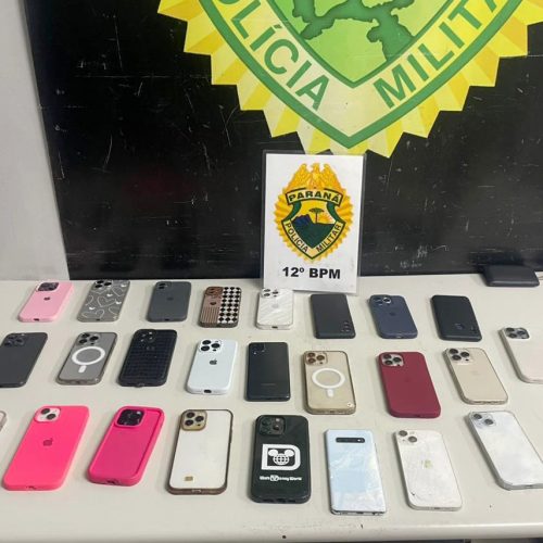 Polícia recupera 28 celulares roubados ou furtados em show no PR