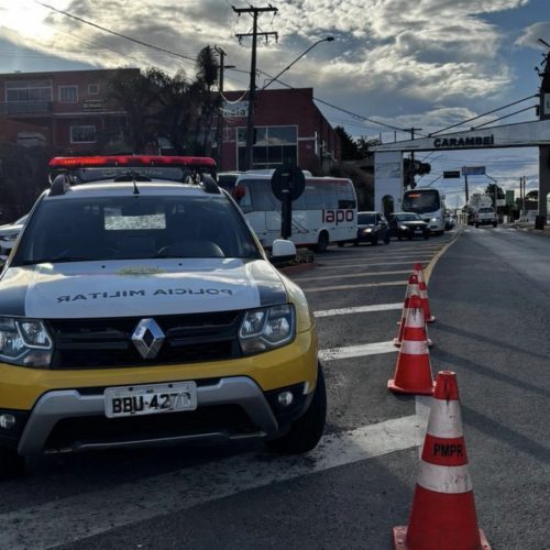 PM reforça policiamento durante o feriado de Tiradentes