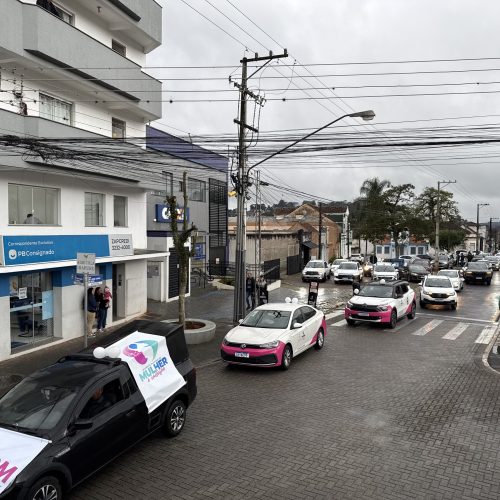 Combate ao Feminicídio: chuva muda programação, mas não impede mobilização de Castro