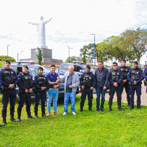 Guarda Municipal recebe novas caminhonetes e Castro conclui renovação da frota do Castro Segura
