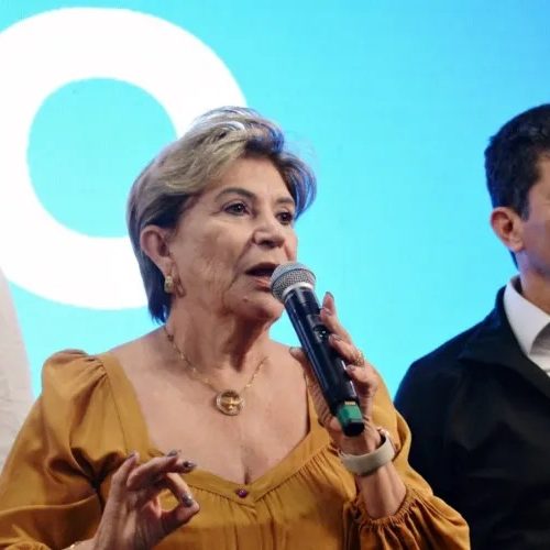 Elizabeth Schmidt reforça liderança política em carreata com Moro em apoio a Flávio Bolsonaro