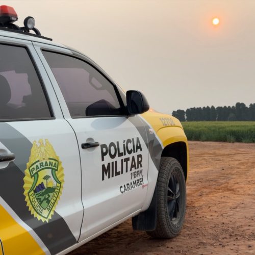 Polícia Militar prende foragido da Justiça em Carambeí