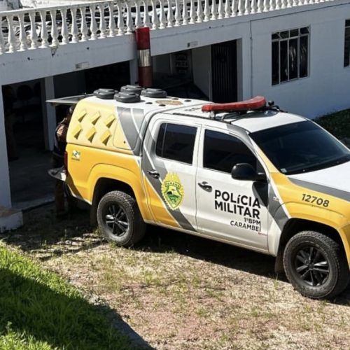 Homem descumpre medida protetiva e é levado à Delegacia em Carambeí