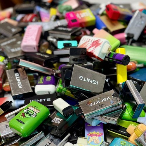 Secretaria da Educação promove ação de recolhimento e descarte de cigarros eletrônicos