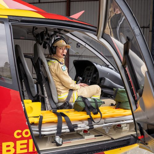 Corpo de Bombeiros tem primeira mulher piloto de helicóptero