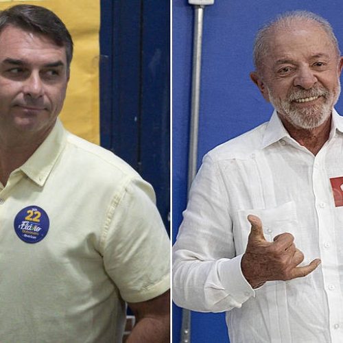 Flávio Bolsonaro lidera votação em Carambeí com 71,71% dos votos válidos parciais