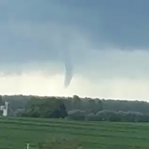 Simepar registra quatro casos de nuvem funil em menos de dez dias no Paraná