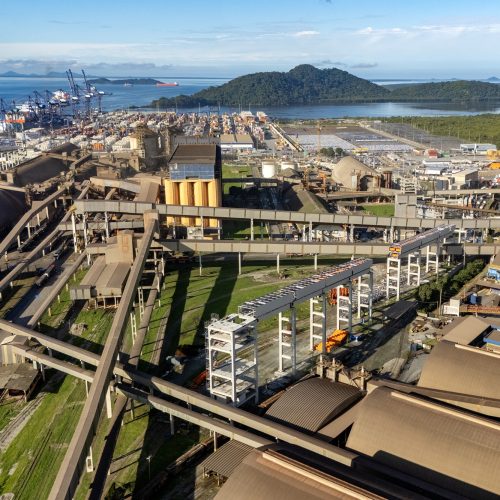 Maior investimento portuário do Brasil, Moegão alcança 52,5% de execução