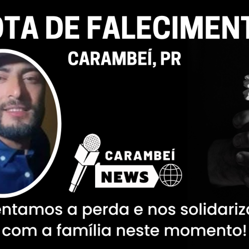 Nota de falecimento – 16/11/2025