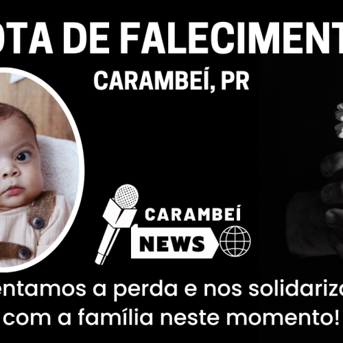 Nota de falecimento – 9 meses | 07/03/2026