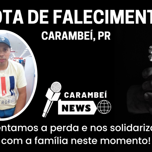 Nota de falecimento – 41 anos | 06/04/2026