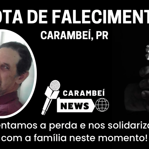 Nota de falecimento | 74 anos – 05/05/2026