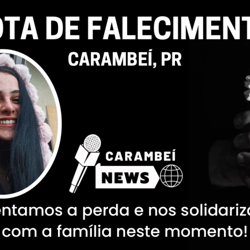 Nota de falecimento – 24 anos | 05/02/2026