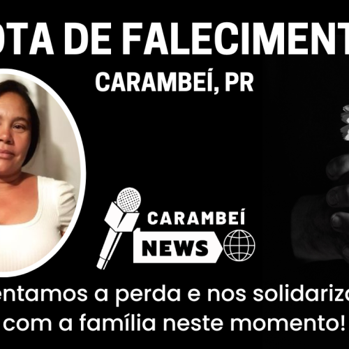 Nota de falecimento – 50 anos | 11/03/2026