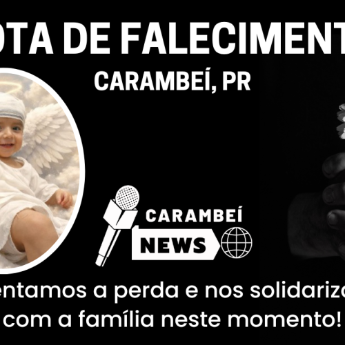 Nota de falecimento – 3 anos | 16/02/2026