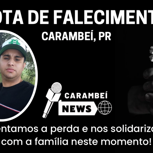 Nota de falecimento – 21/11/2025