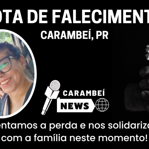 Nota de falecimento – 56 anos | 24/01/2026