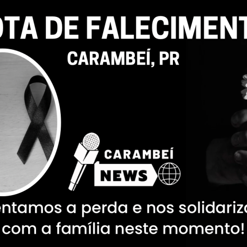 Nota de falecimento – 60 anos | 14/03/2026