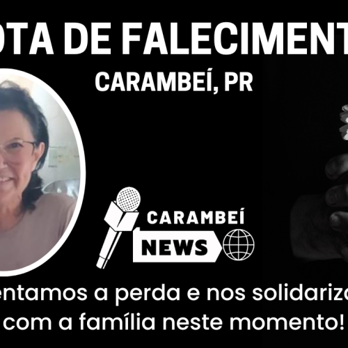 Nota de falecimento – 68 anos | 16/03/2026