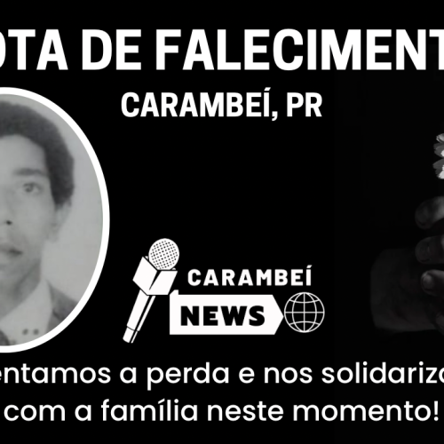 Nota de falecimento – 27/12/2025&nbsp;