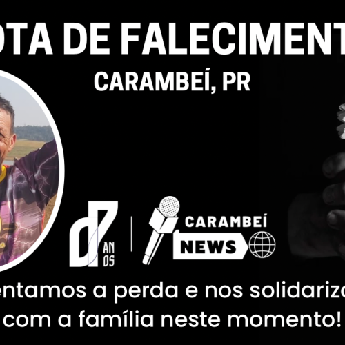 Nota de falecimento – 58 anos | 30/05/2026