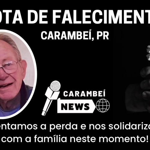 Nota de falecimento – 79 anos | 27/03/2026