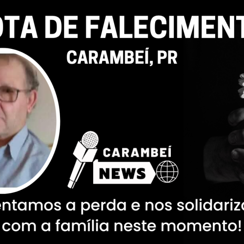 Nota de falecimento – 72 anos | 01/02/2026
