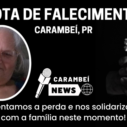 Nota de falecimento – 67 anos | 05/03/2026