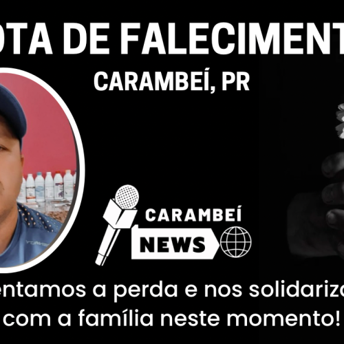 Nota de falecimento – 48 anos | 04/05/2026