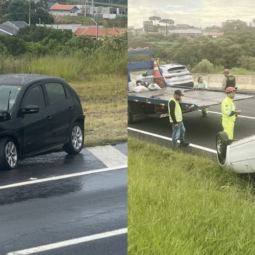 Dois acidentes são registrados na PR-151 em Carambeí na última sexta-feira