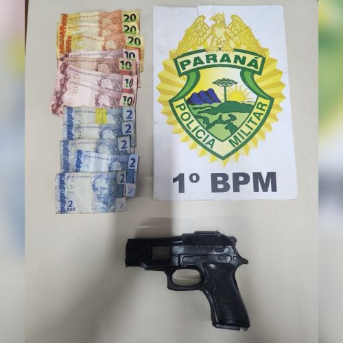 PM prende autor de roubo a farmácia minutos após o crime na região