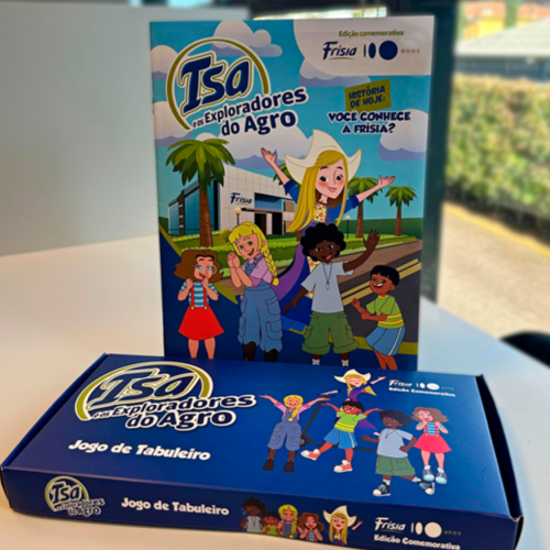 Frísia apresenta revista em quadrinhos e jogo de tabuleiro que aproximam crianças do cooperativismo