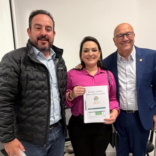 Prefeita Elisangela Pedroso assegura mais de R$ 5 milhões para obras de recape em Carambeí