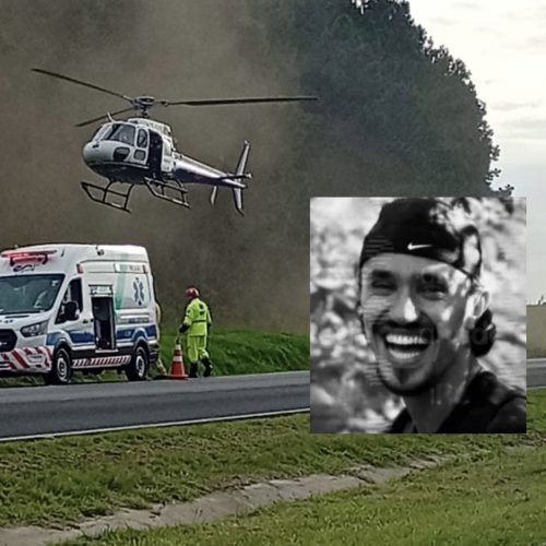 Identificado motociclista que morreu em grave acidente na PR-151, em Carambeí