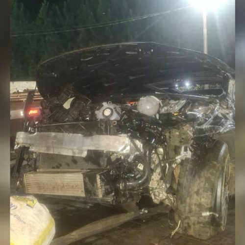 Motorista fica ferido após capotamento entre Carambeí e Castro