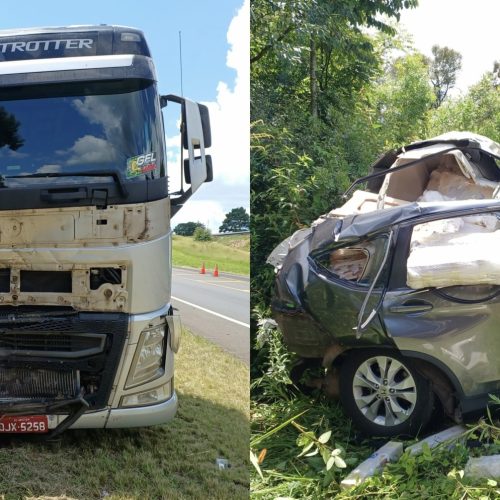 Grave acidente na PR-151 deixa uma vítima fatal&nbsp;