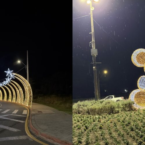 Carambeí&nbsp;recebe a maior decoração de Natal de sua história