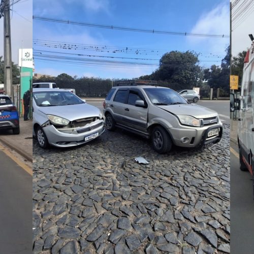 Acidente entre veículos deixa uma pessoa ferida em Carambeí